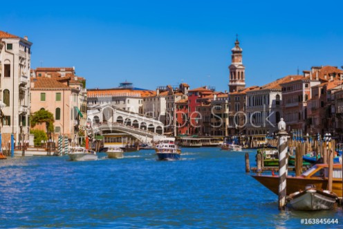 Bild på Grand Canal in Venice Italy